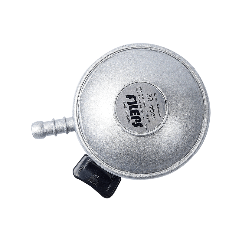 Áp suất thấp 20 mm Ghana Clip On Gas Giảm LPG Bộ điều chỉnh xi lanh khí nấu ăn